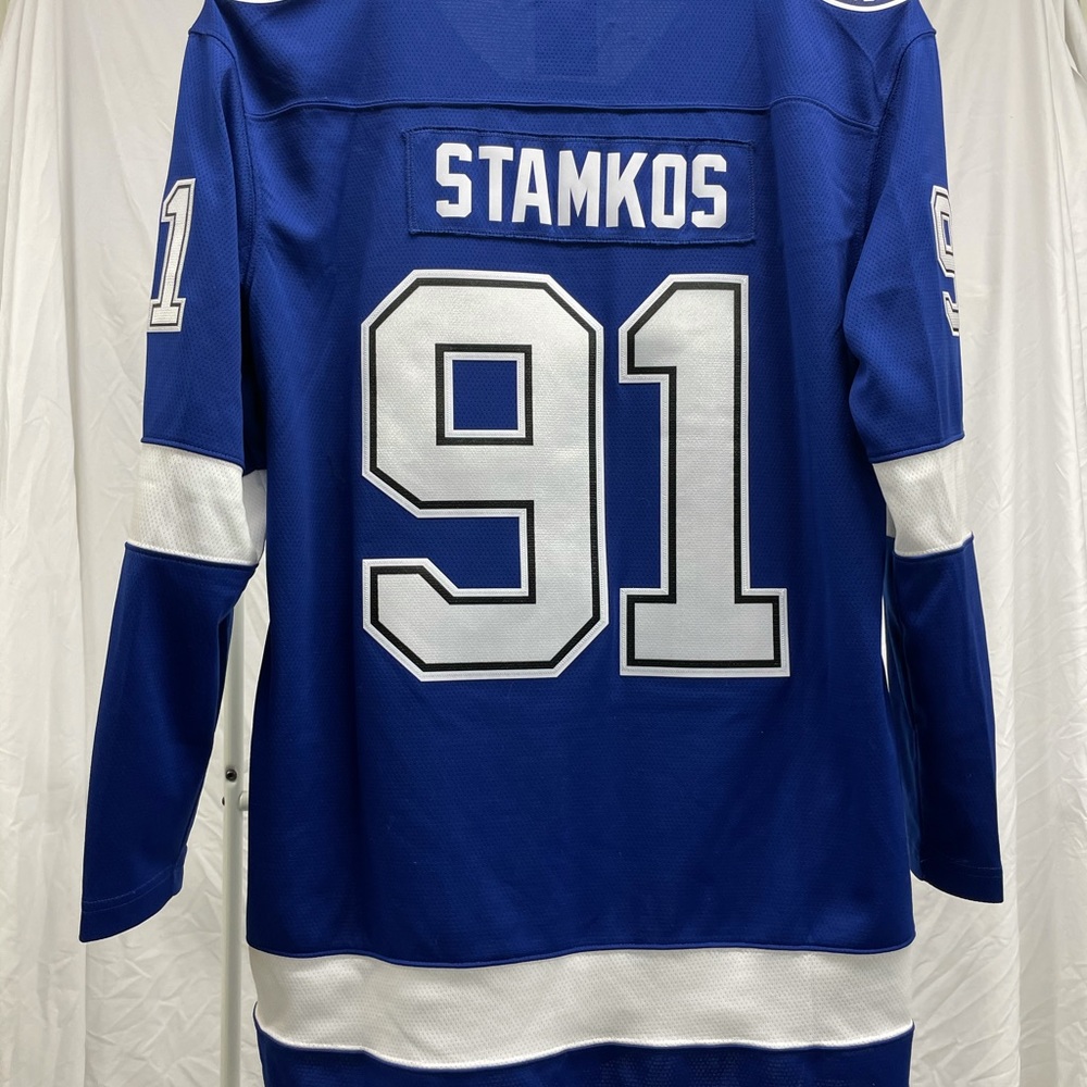 Women’s XXL Tampa Bay Lightning 91 Stamkos Jersey